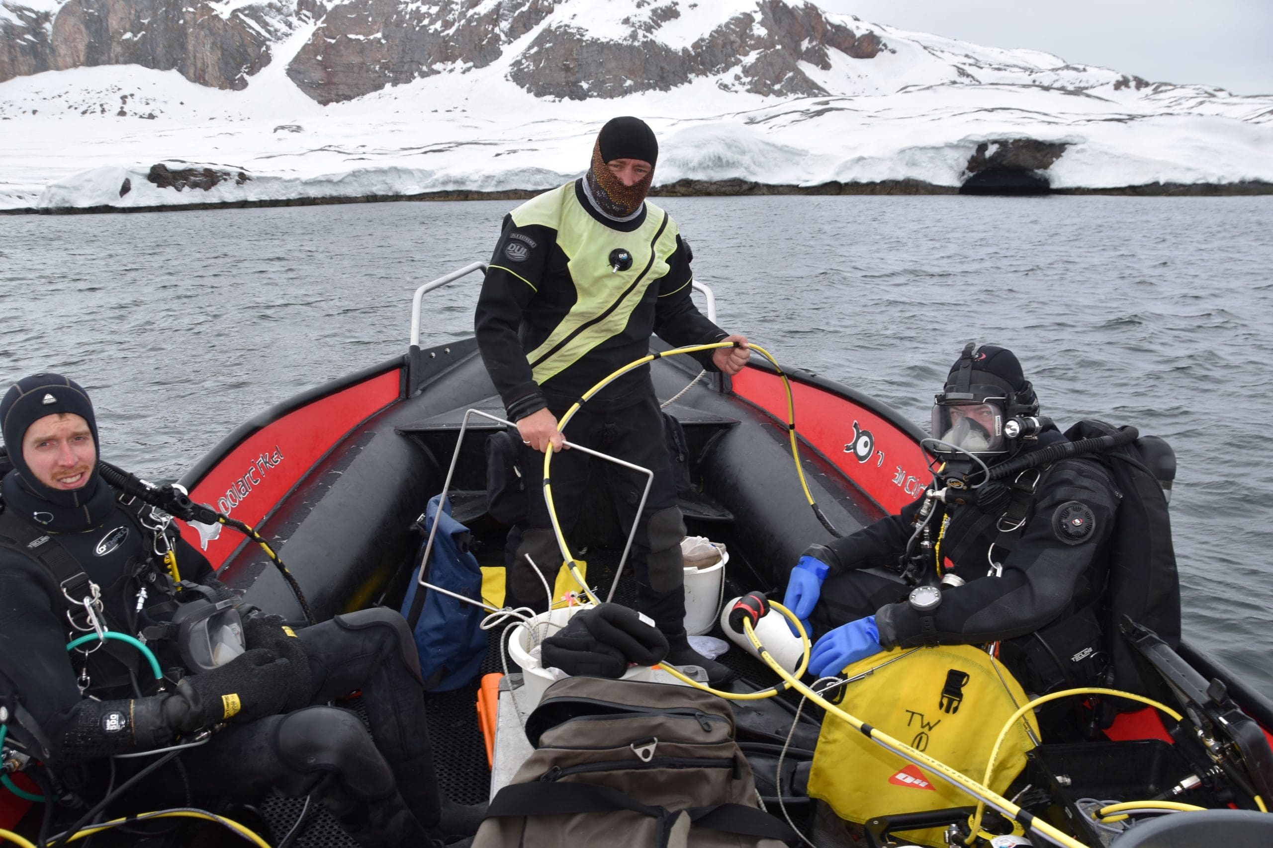 Scientific diving in Arctic kelp forests to detect climate-related changes