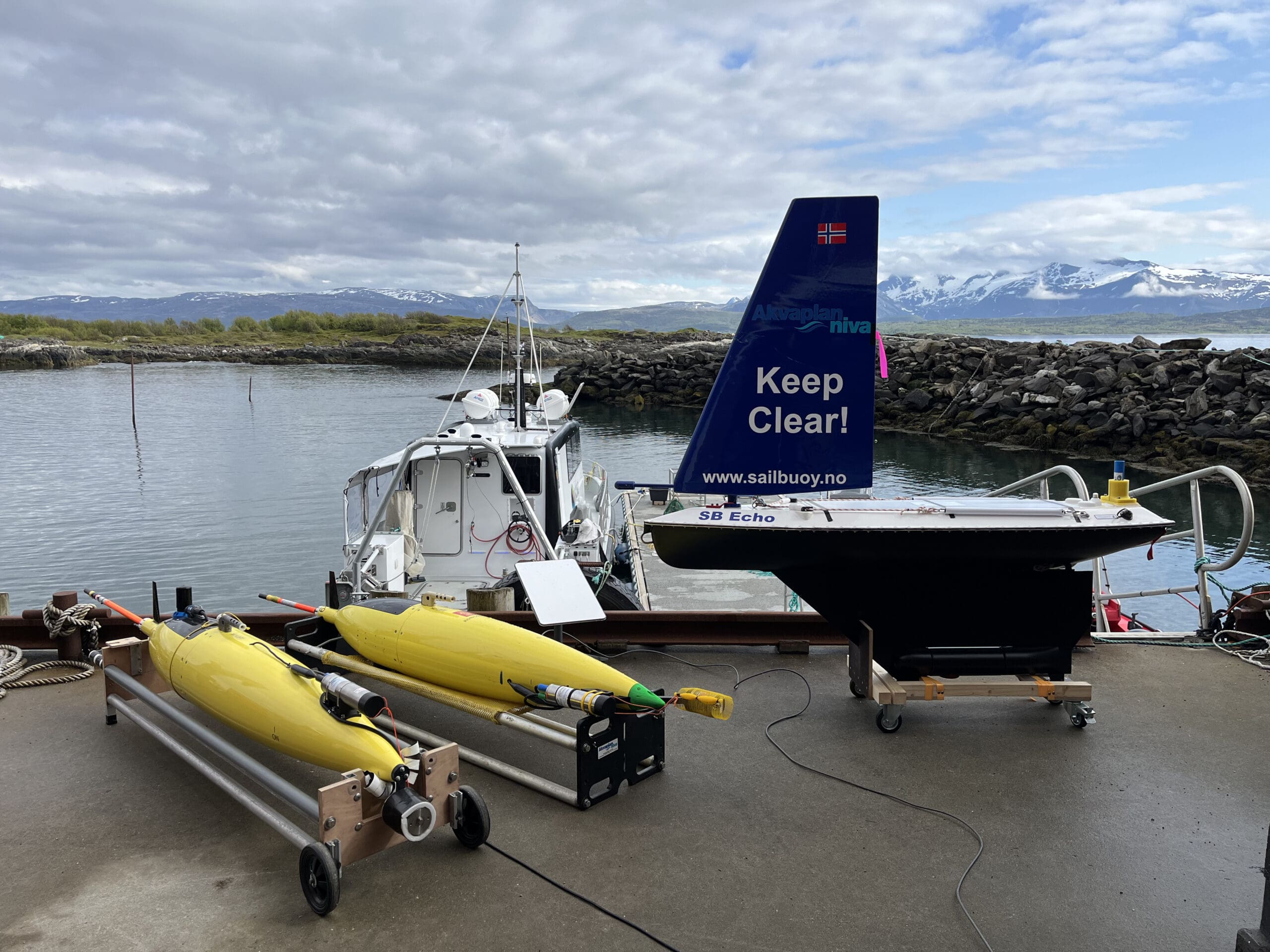 Foto av forskningsutstyr