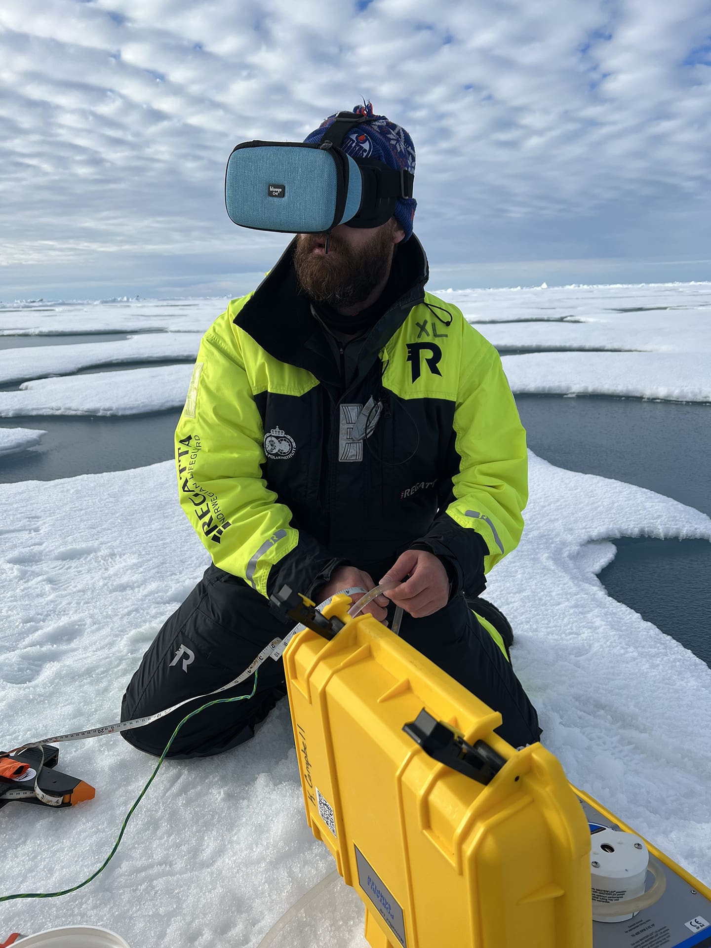 Tending the hidden gardens of the frozen Arctic Ocean
